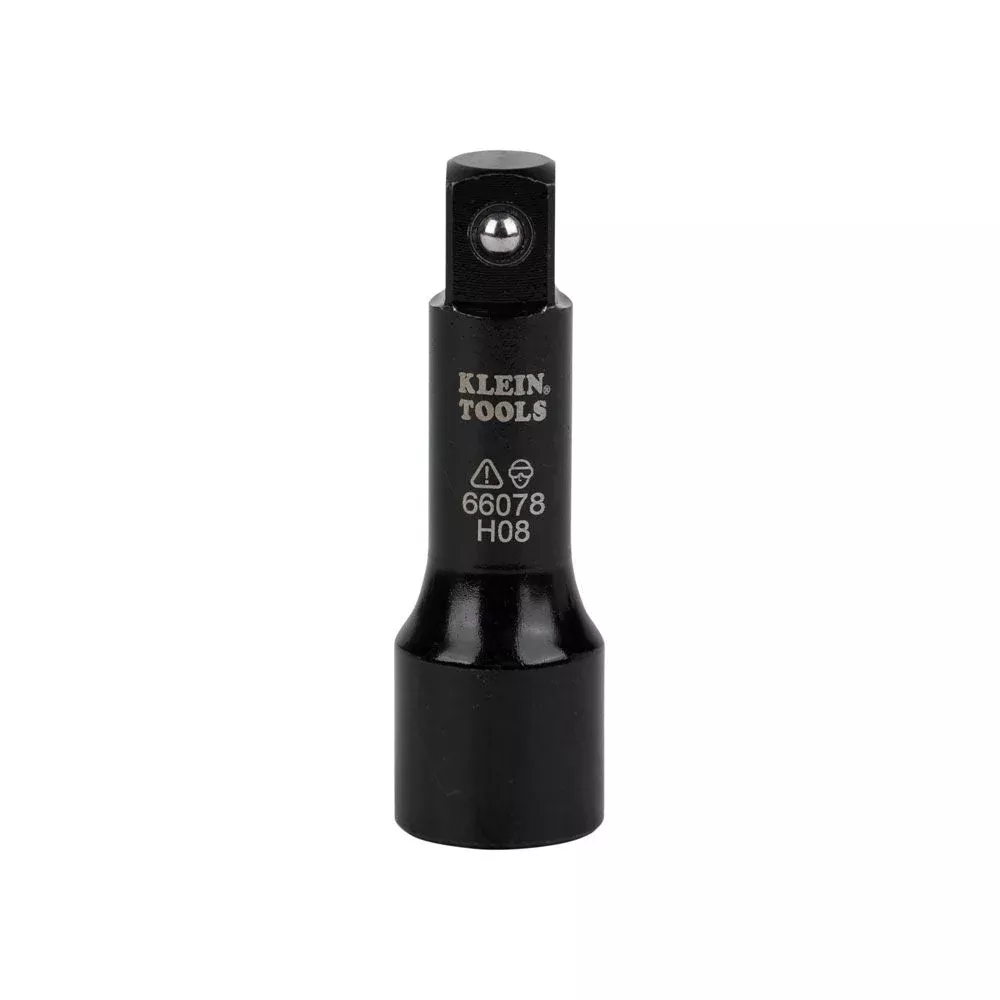 Klein Tools 66078 Flip Impact Socket Adapter, Large, 1/2 to 1/2-Inch