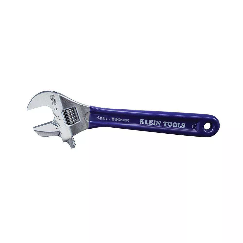 Klein Tools D86930 Reversible Jaw/Adjustable Pipe Wrench, 10-Inch