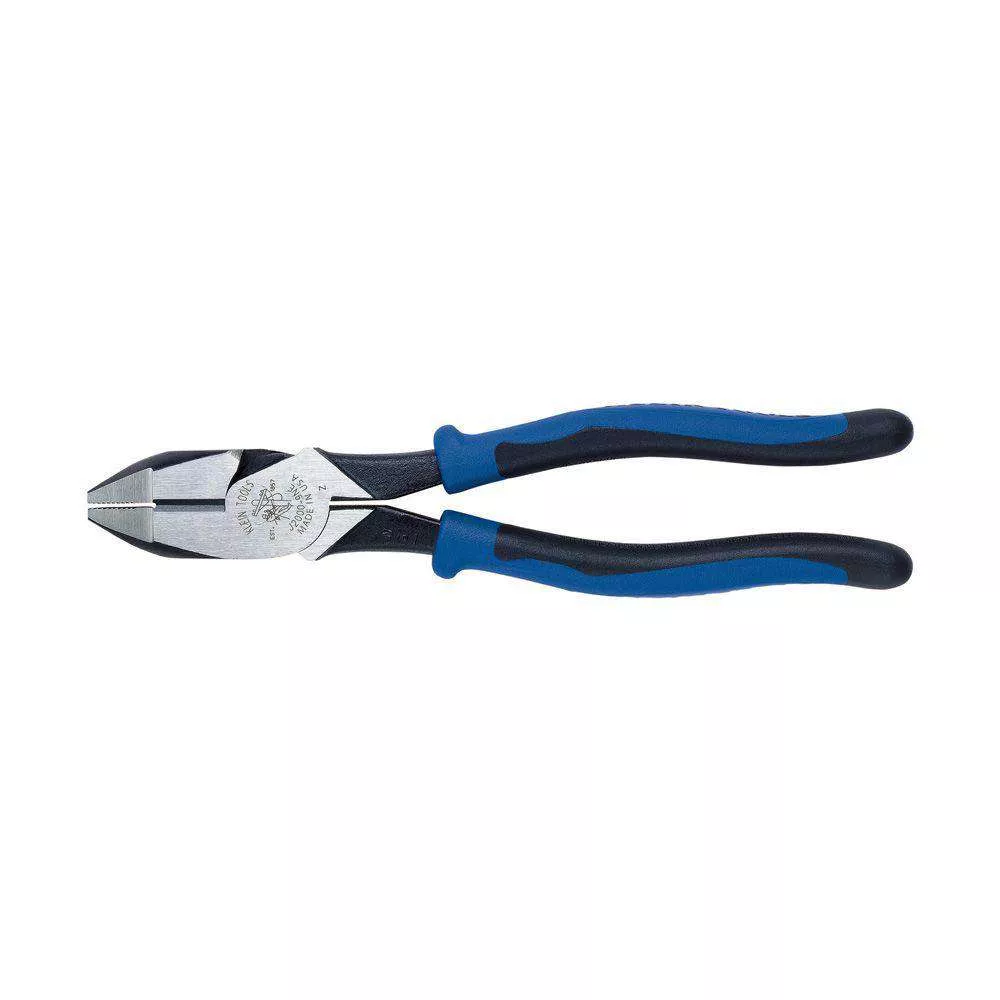 Klein Tools J2000-9NE Lineman's Pliers, 9-Inch, Journeyman Handle