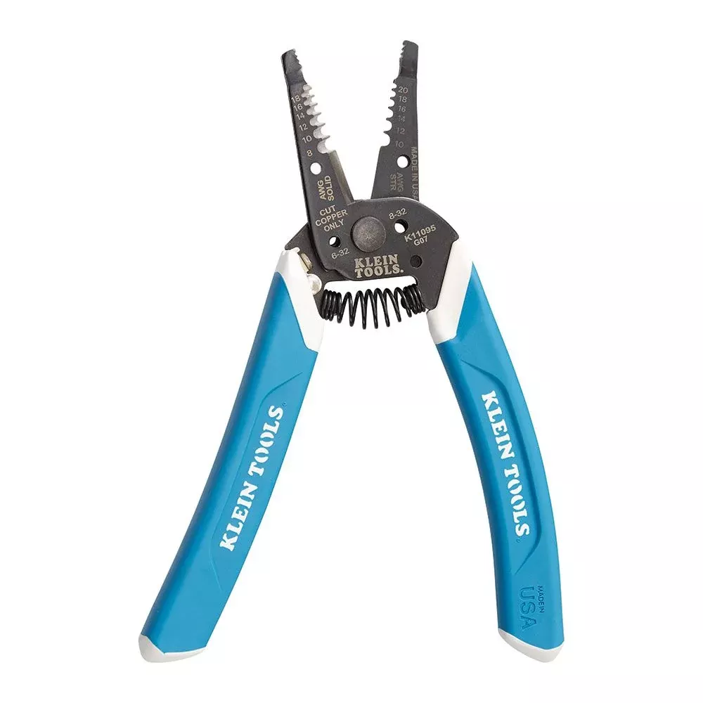 Klein Tools K11095 Klein-Kurve Wire Stripper / Cutter, 8-20 AWG