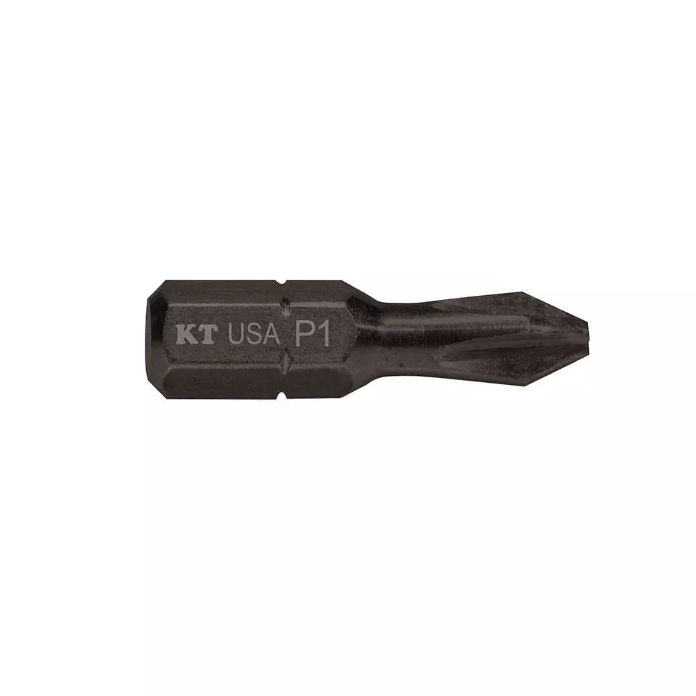 Klein Tools PH115 #1 Phillips Insert Power Driver 1-Inch, 5-Pack