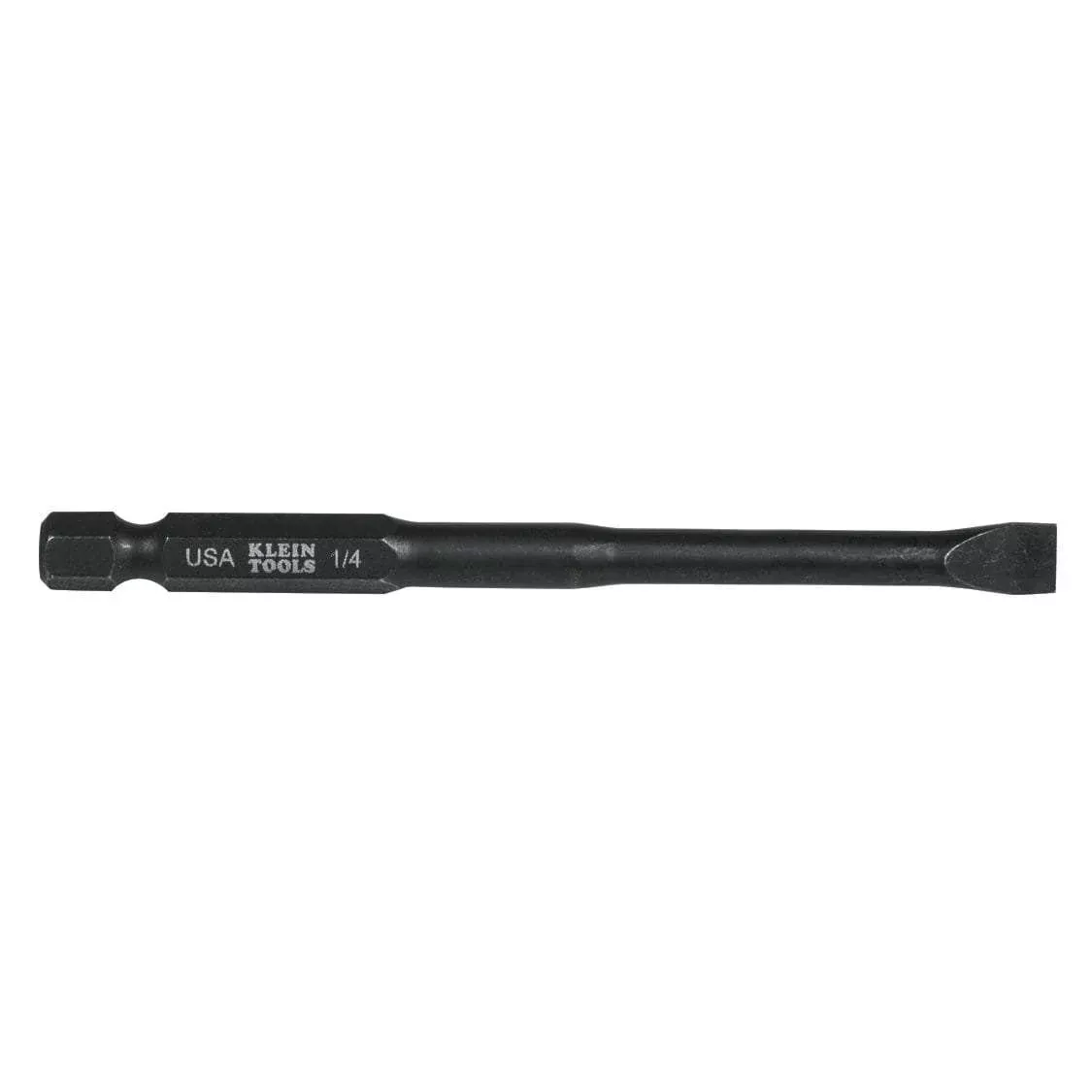 Klein Tools SL14-35-5 1/4-Inch Slotted Power Drivers, 3-1/2-Inch, 5-Pack