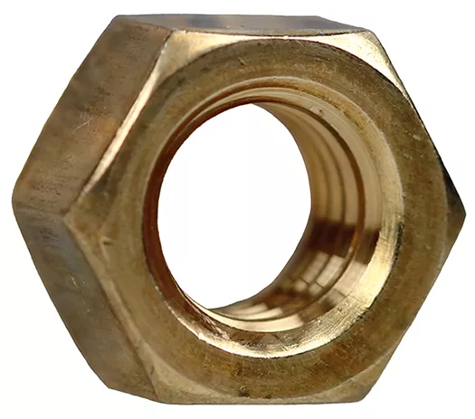 LH Dottie HNBZ38 3/8-16 Inch Silicon Bronze Hex Nut