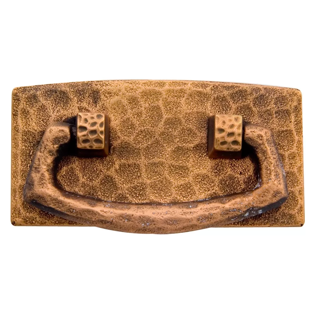 Light Copper Stickley Arts & Crafts Drawer Pulls