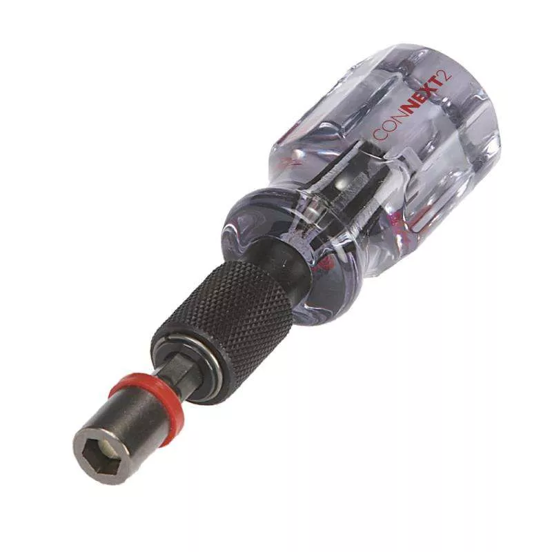 Malco Tools HHD1T CONNEXT 1/4" Magnetic Stubby Hex Hand Driver
