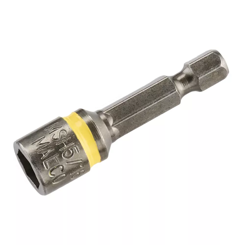Malco Tools MSH516 5/16" x 1-3/4" Magnetic Hex Chuck Driver