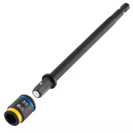 Malco Tools MSHXLC1 Malco C-RHEX Cleanable – Reversible – Magnetic Hex Driver – 5/16″ & 3/8″ socket with 6″ shaft length