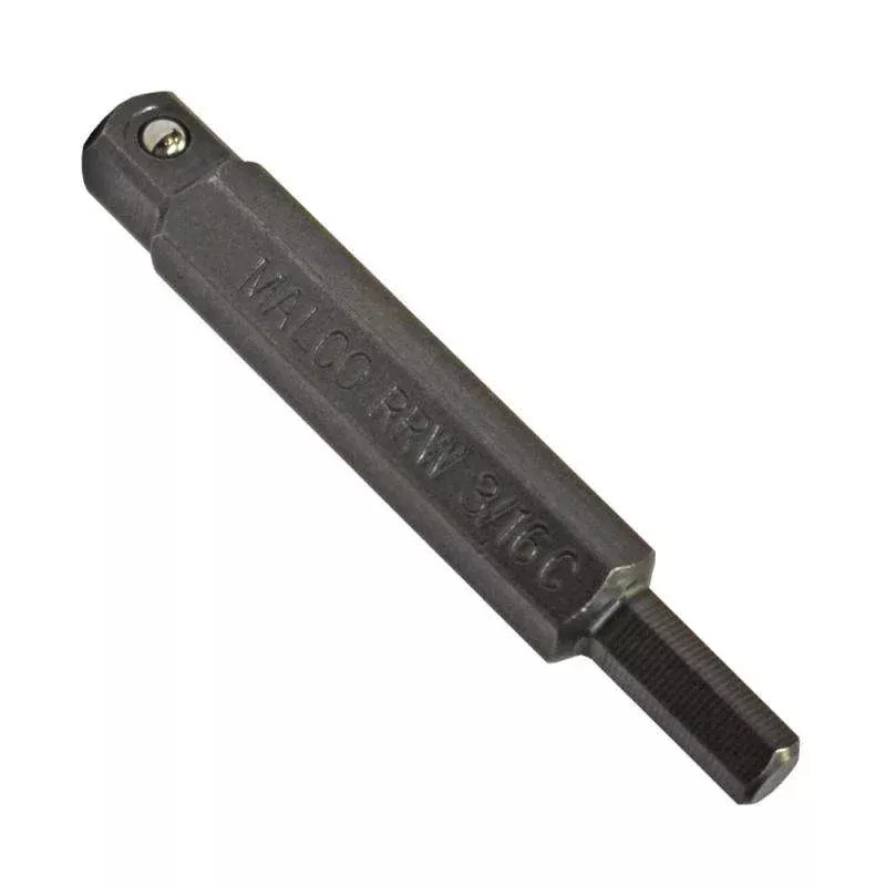 Malco Tools RRW316C Hex Key Ratchet Wrench Insert, 3/16"