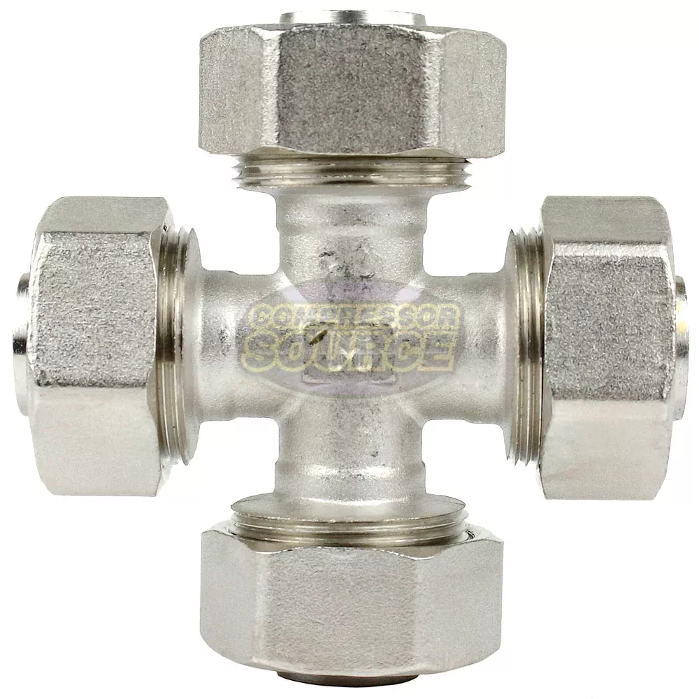 Maxline Multi-Directional 3/4" Cross Fitting Tubing M8042