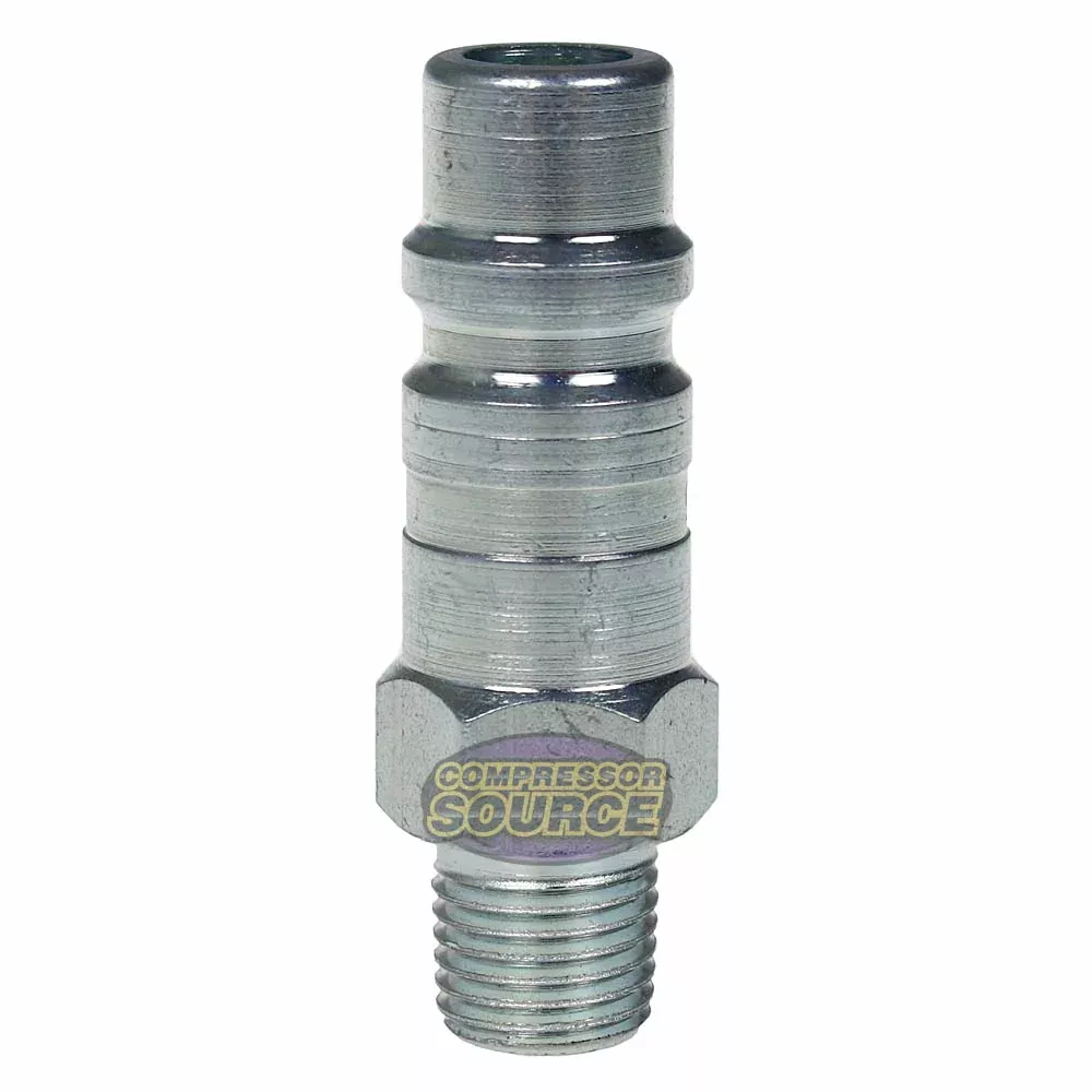 Milton 1/4" MNPT G-Style Plug Hardened Steel Rust Resistant 300 PSI Ma