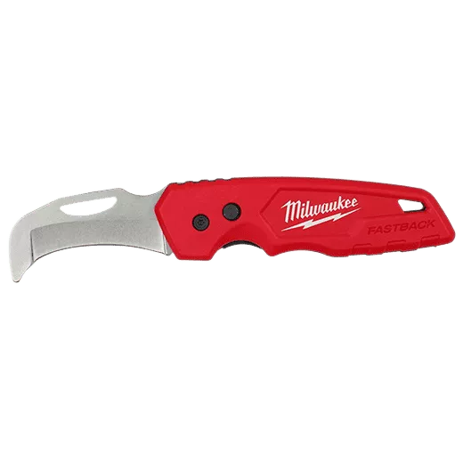Milwaukee 48-22-1526 FASTBACK™ Blunt Tip Hawkbill Folding Knife