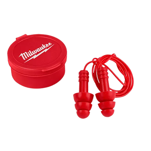 Milwaukee 48-73-3151 3 Pack Reusable Corded Ear Plugs