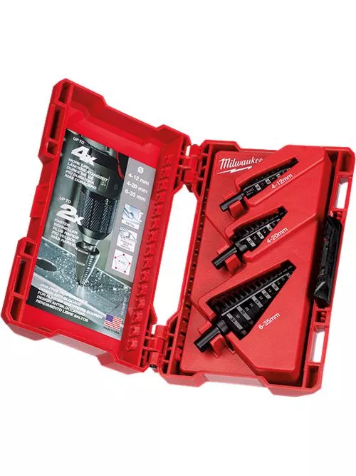 Milwaukee 48-89-9399 3 Pc Step Bit Set