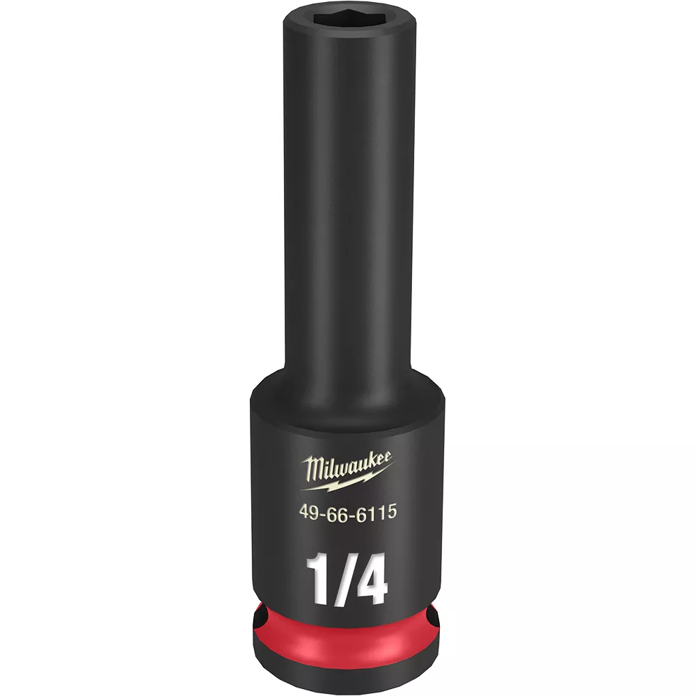 Milwaukee 49-66-6115 SHOCKWAVE™ Impact Duty 3/8" Drive 1/4" Deep 6-Point Socket