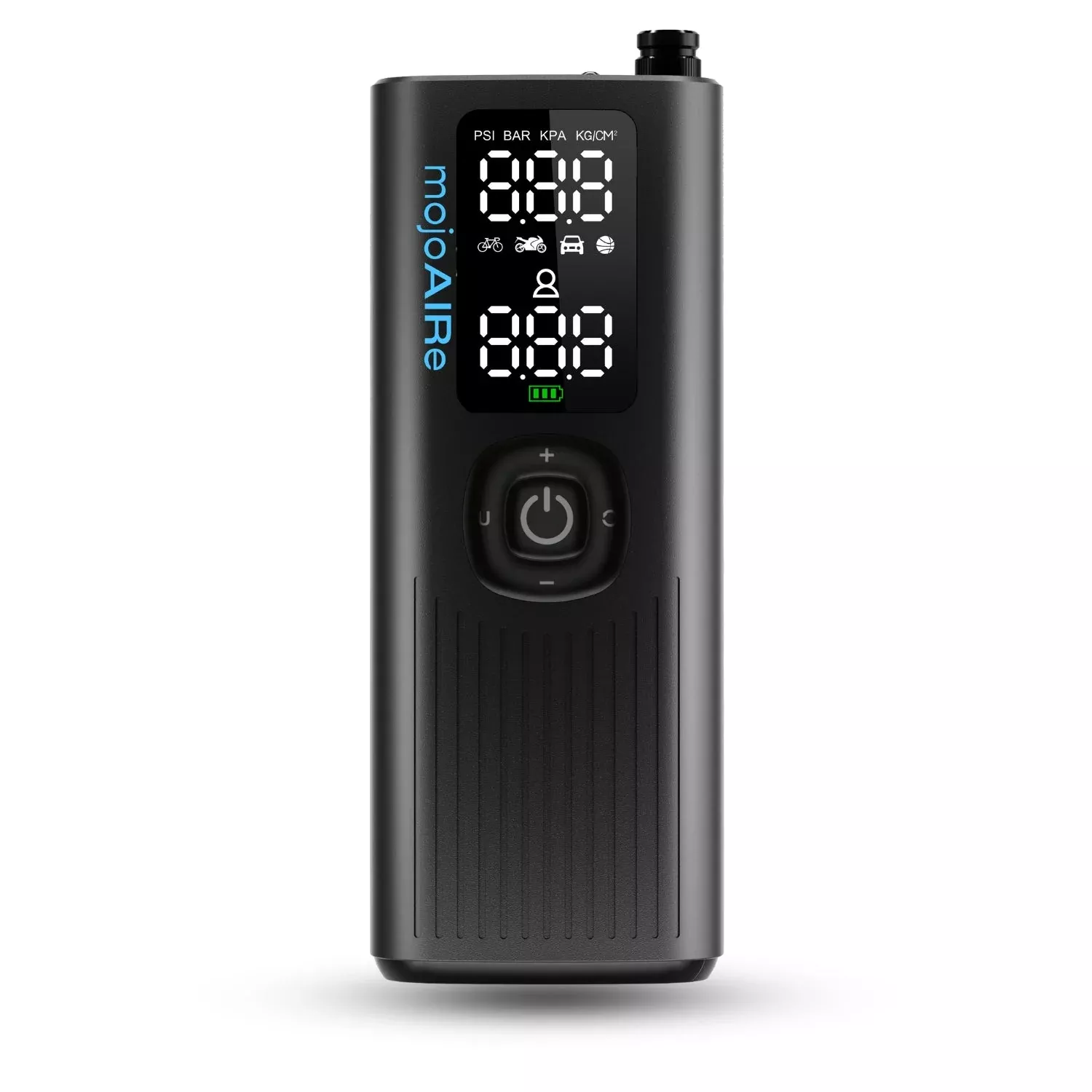 mojoAIRe Portable Tire Inflator 120 PSI / 2x 2000 MAH Battery