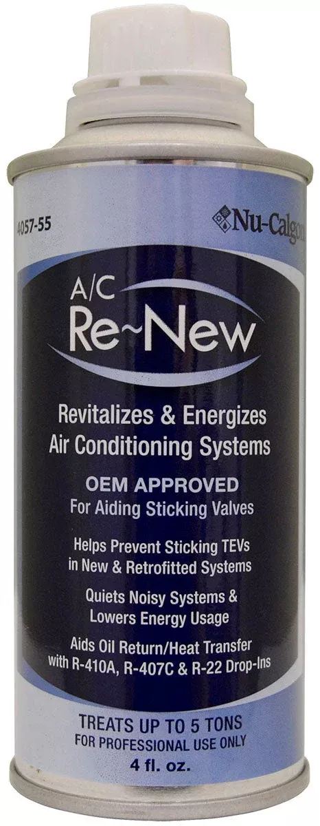 Nu-Calgon 4057-55 A/C Re-New (unpressurized), 4 Fluid Ounce Can