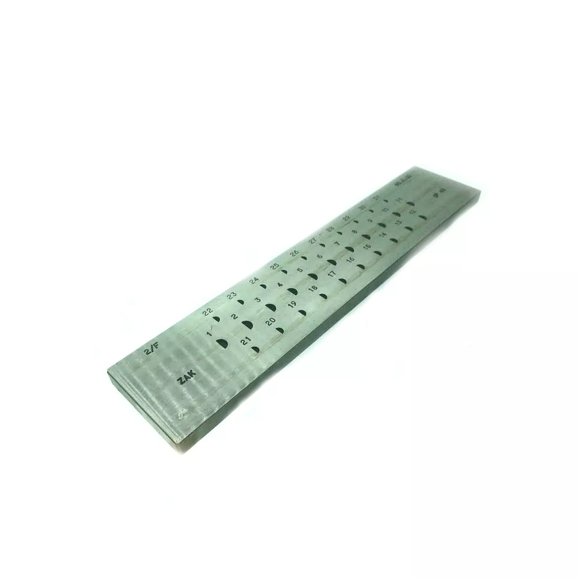 OMO Italian Drawplate - Half Round (S)