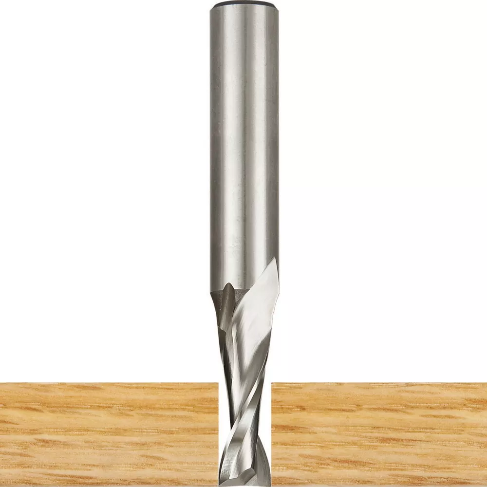 Onsrud Up-Cut Spiral Mortising HSS Router Bits - 1/2" Shank