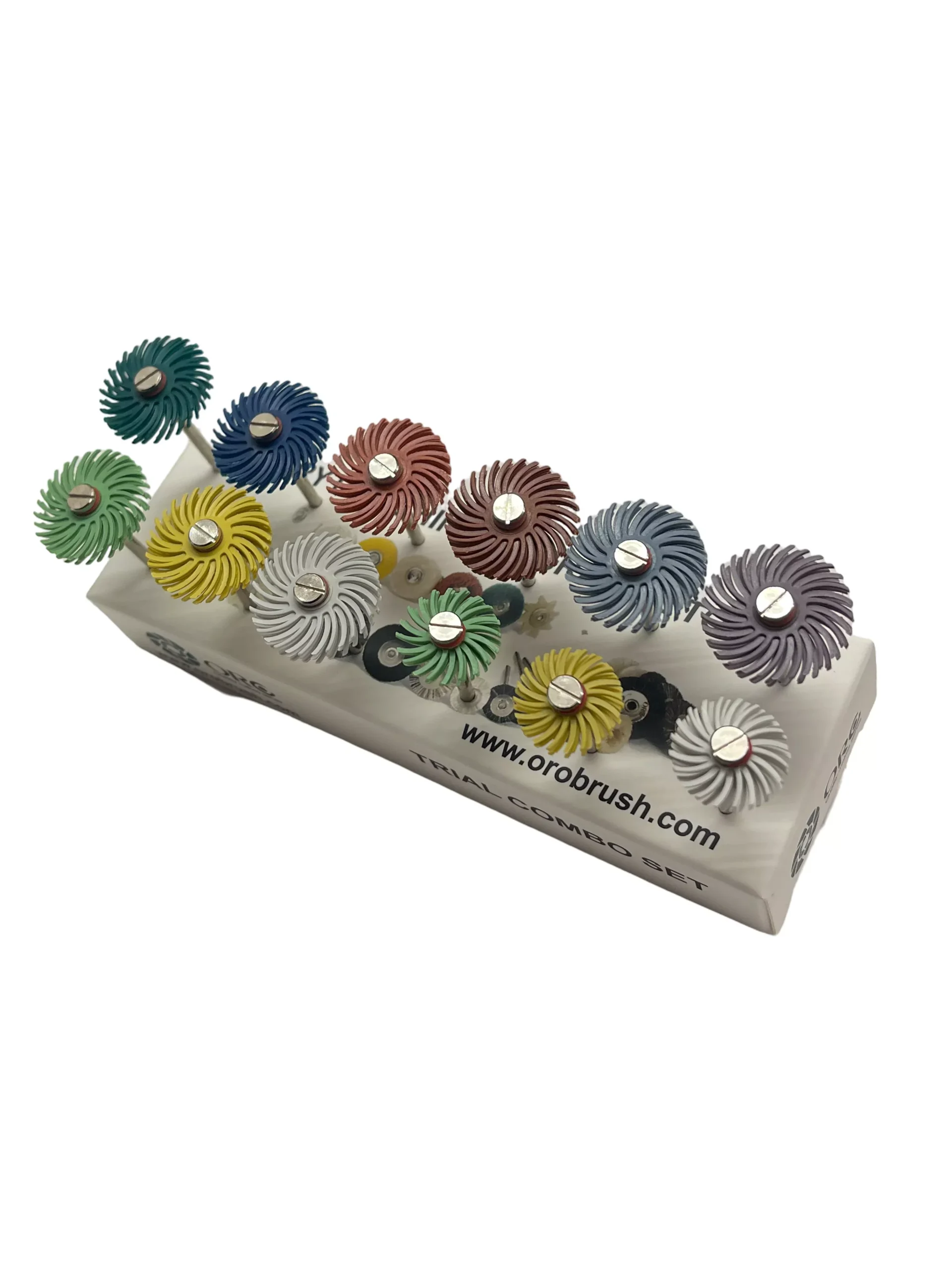 ORO Brush Radial Bristle Disc Set of 12