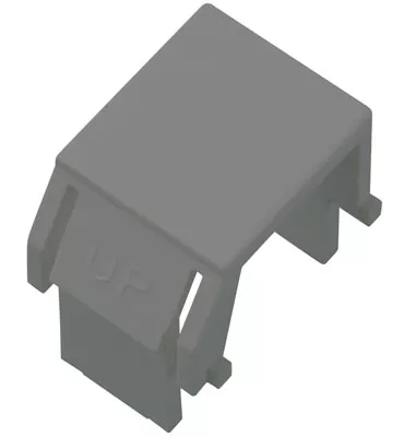 Pass & Seymour ACBLKM4 Blank Keystone Insert (4-Pack) - Magnesium