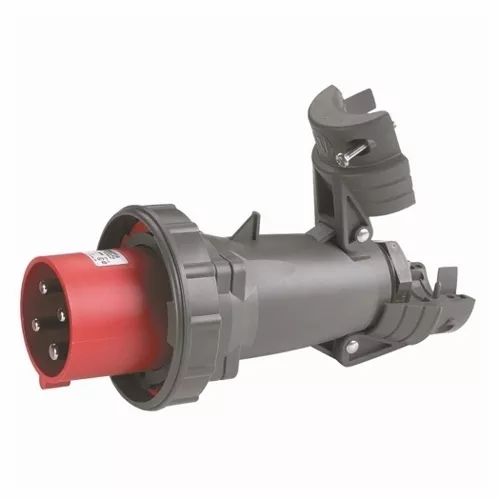 Pass & Seymour PS430P7-W Pin & Sleeve Plug, 3pole 4wire, 3A 480V