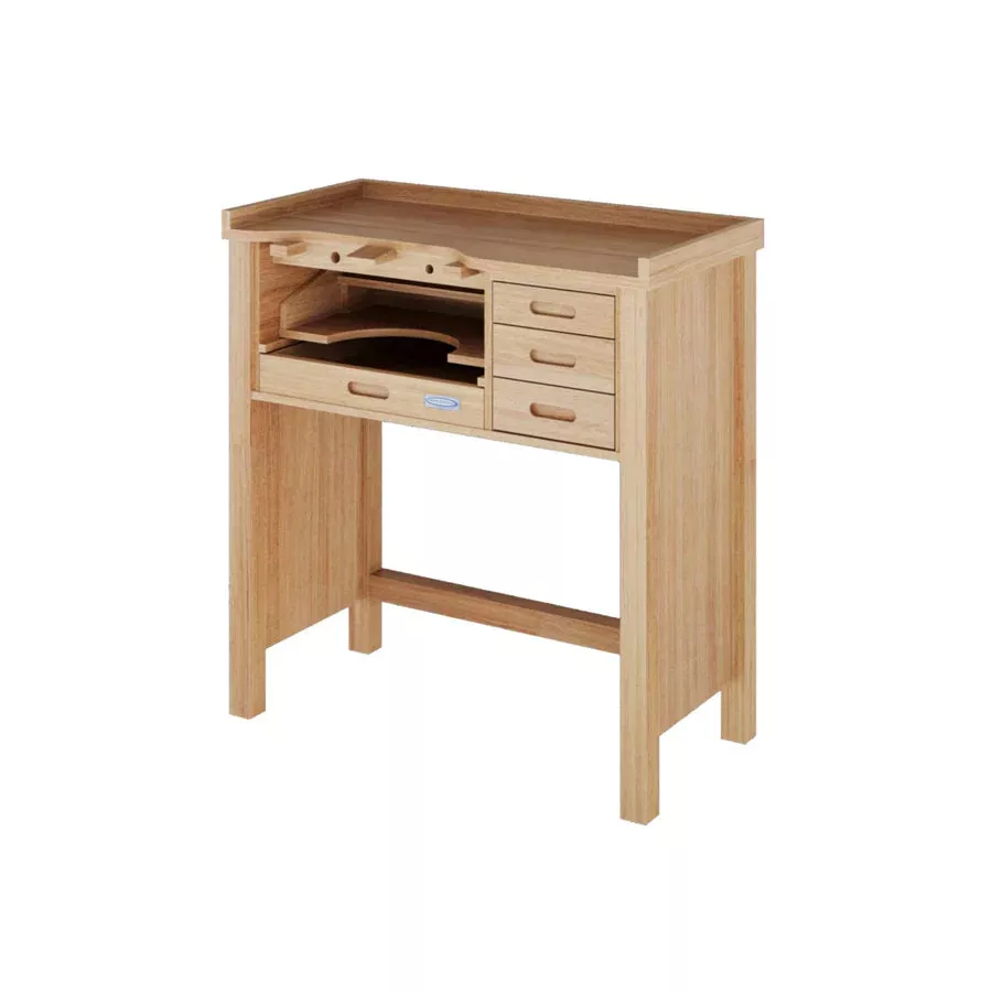 Pepe Classic Jewelers Work Bench, Premium Grade, Hardwood