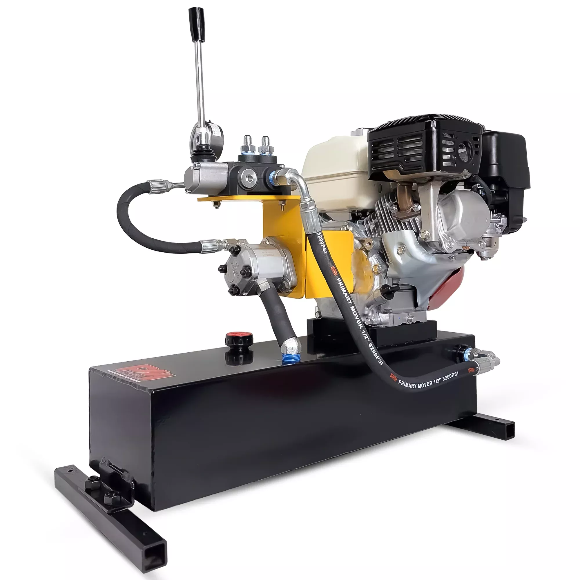 Primary Mover Gasoline Hydraulic Pump – Multiple Start, Reservoir, and Valve Options | PF-GPU Series
