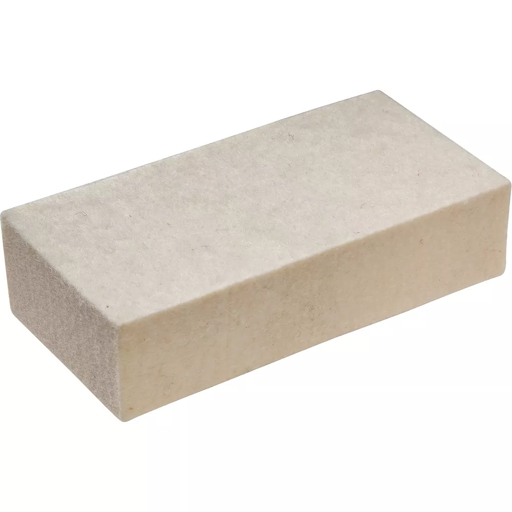 Pumice Stone, Rotten Stone and Felt Blocks-Application Blocks (Sold Separately)