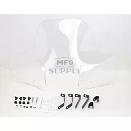 Quick Release Universal ATV Windshield with headlight cut out