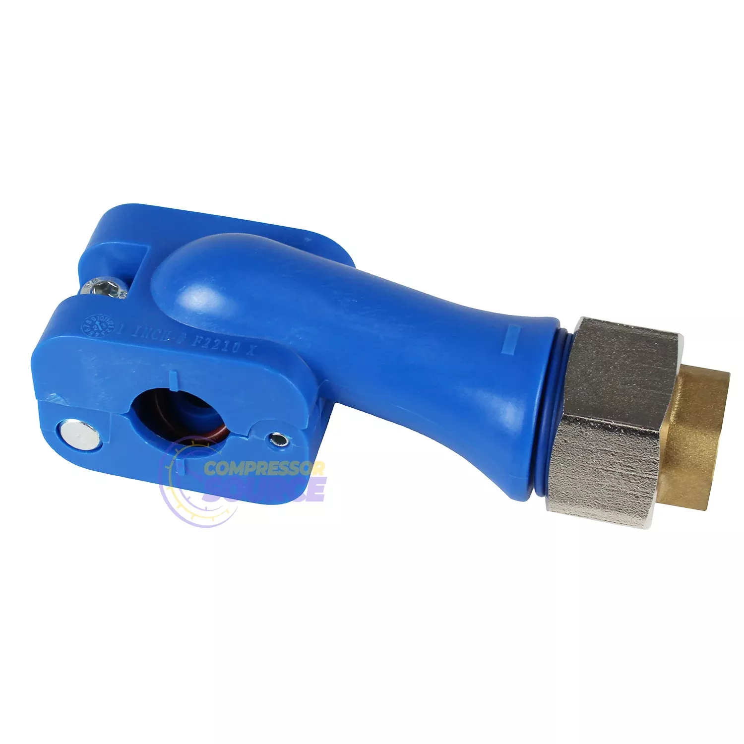 RapidAir FastPipe Saddle Drop Fitting 1" Main Pipe Tubing to 1/2" FNPT