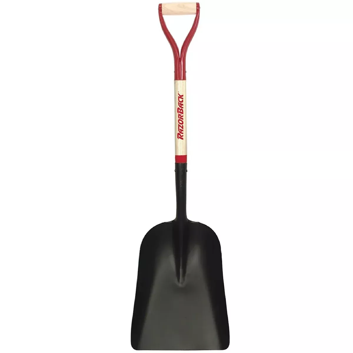 Razor-Back #6 Eastern Pattern Steel Scoop with D-Grip