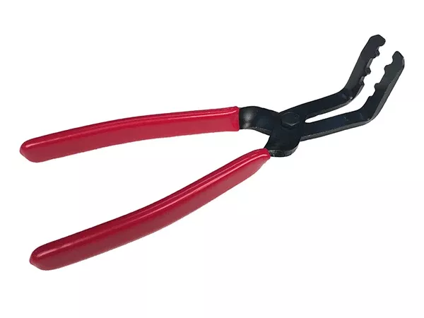 Remove trim clips without breaking them, the right angle provides the access to reach tight areas to lever out the trim clips without breaking them