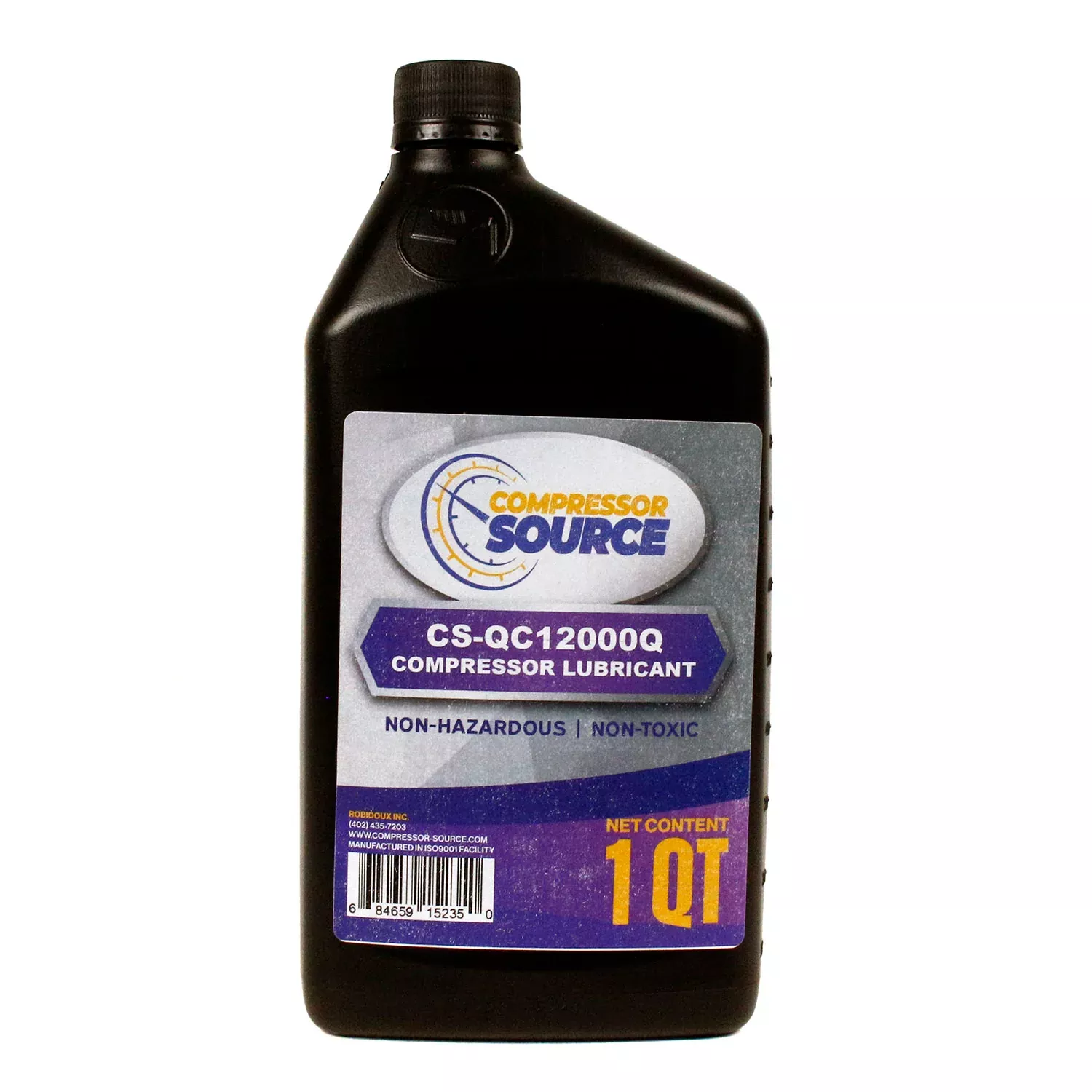 Replacement for Quincy Quin-Cip 100 Compressor Oil Quart ISO 100 SAE 3