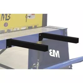 Retractable Work Support Arms for Foot Shear