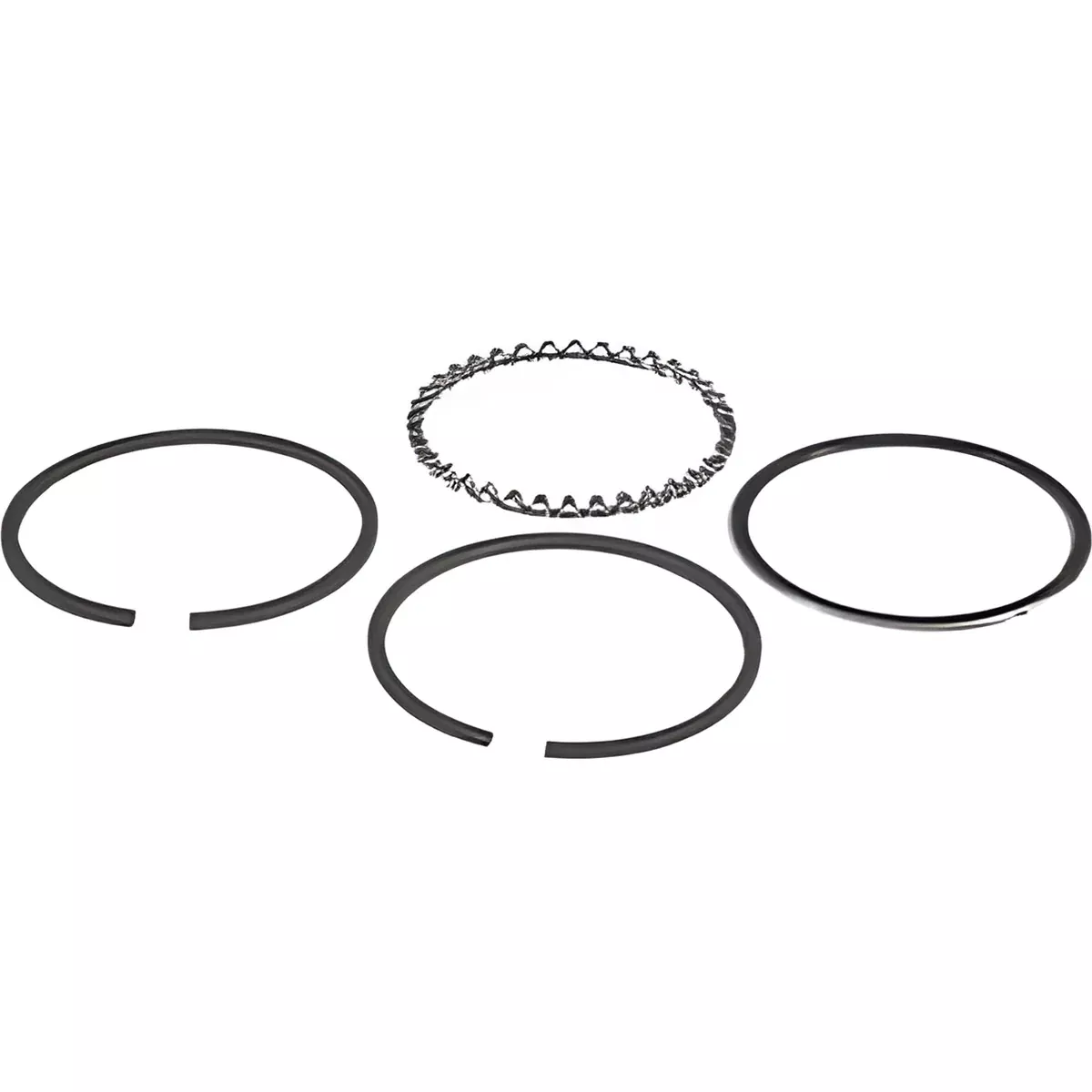 RINGS, .030" OVERBORE FOR 3-7/16" STD BORE, CHROME TOP, 2 @ 3/32", & 1 @ 3/16"