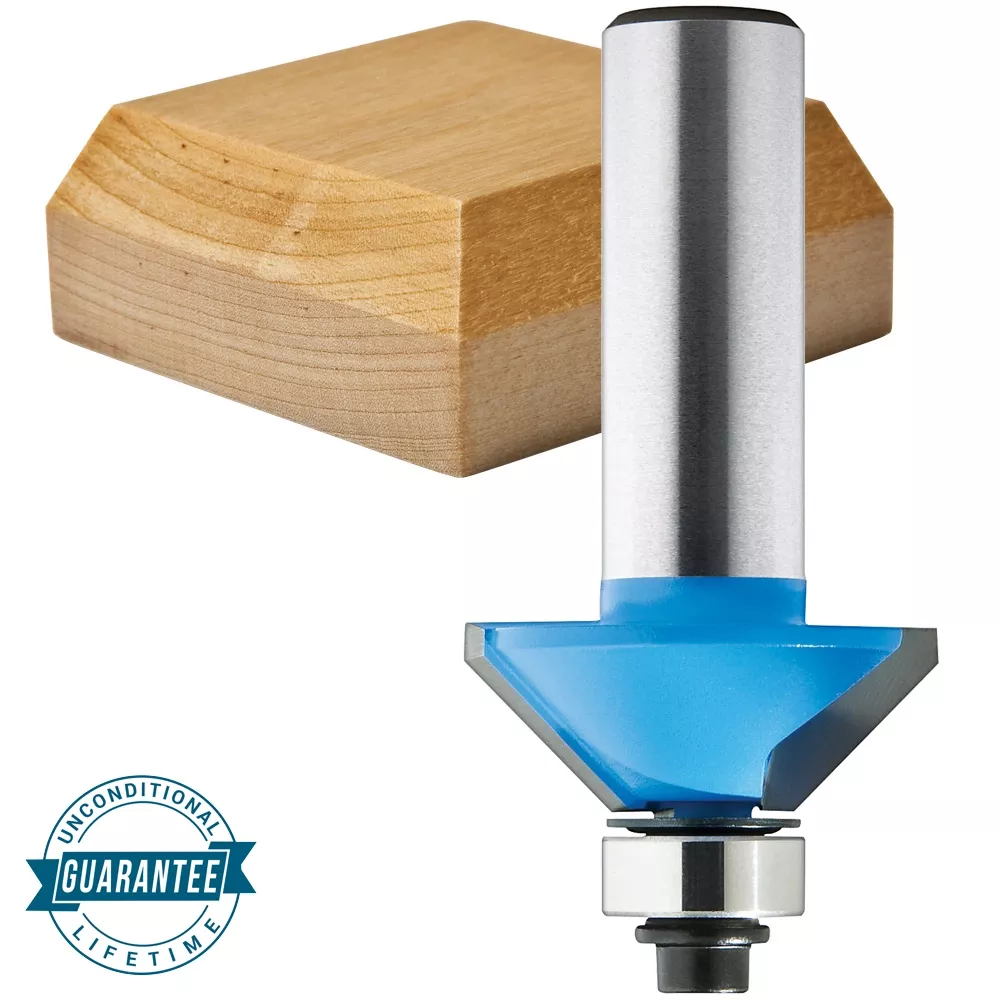 Rockler 45° Chamfer Router Bits - 1/2" Shank