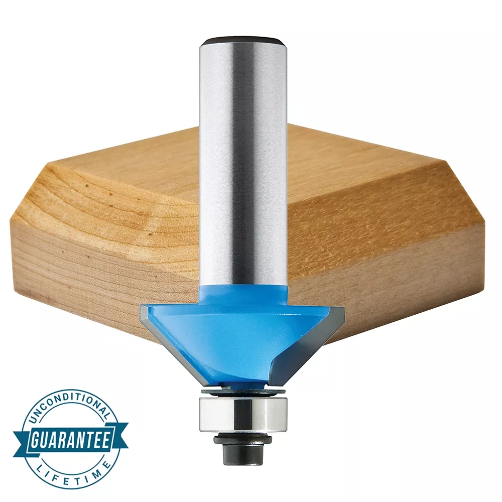 Rockler 45° Chamfer Router Bits - 1/4" Shank
