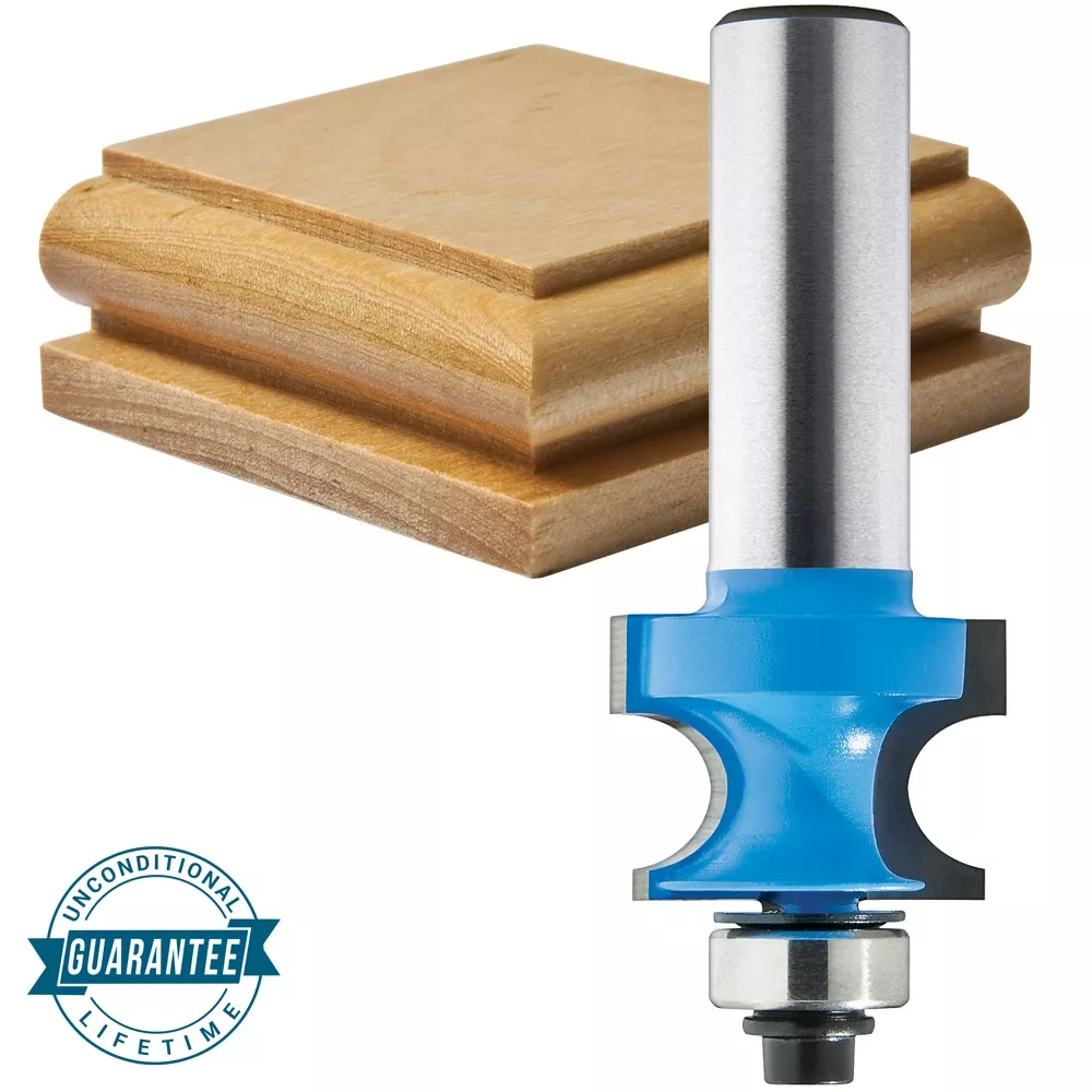 Rockler Edge Beading Router Bits - 1/4" Shank
