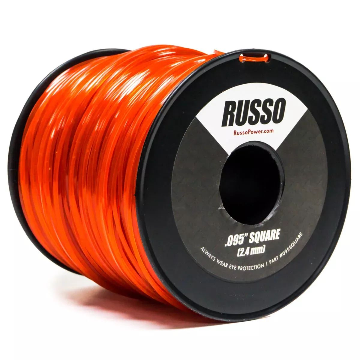 Russo 5lb .095 Square Red Commercial String Trimmer Line