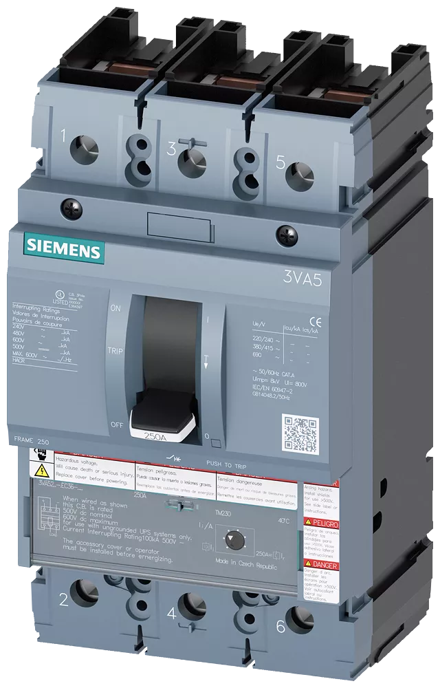 S-A 3VA5220-5EC36-0AA0 BRKR 3VA52 3
