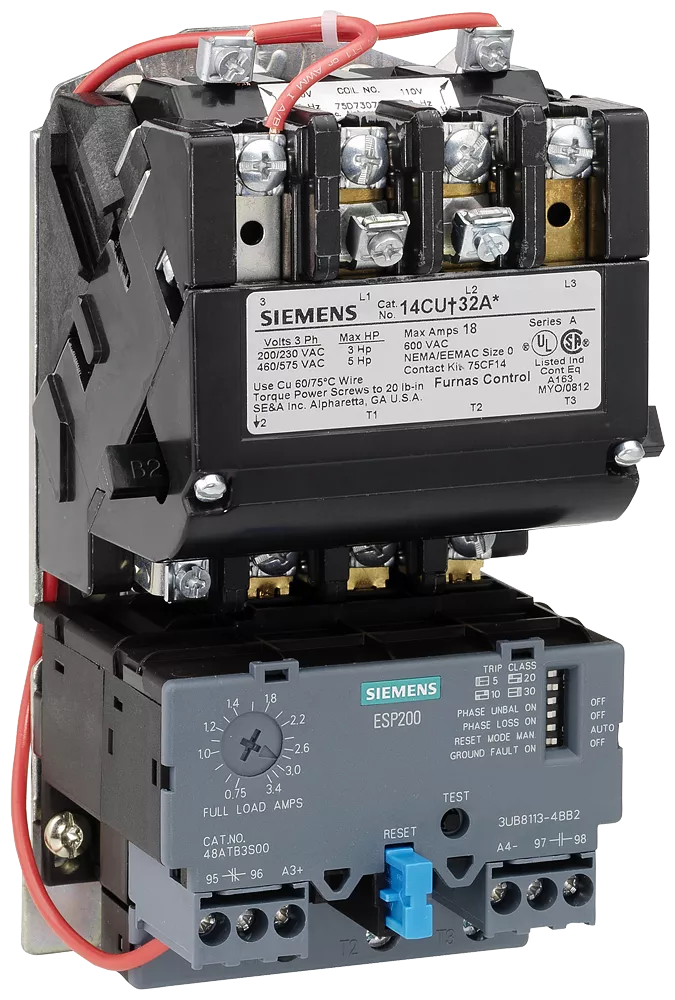 Siemens 14BUC32AF Starter,FVNR SZ00,3-1