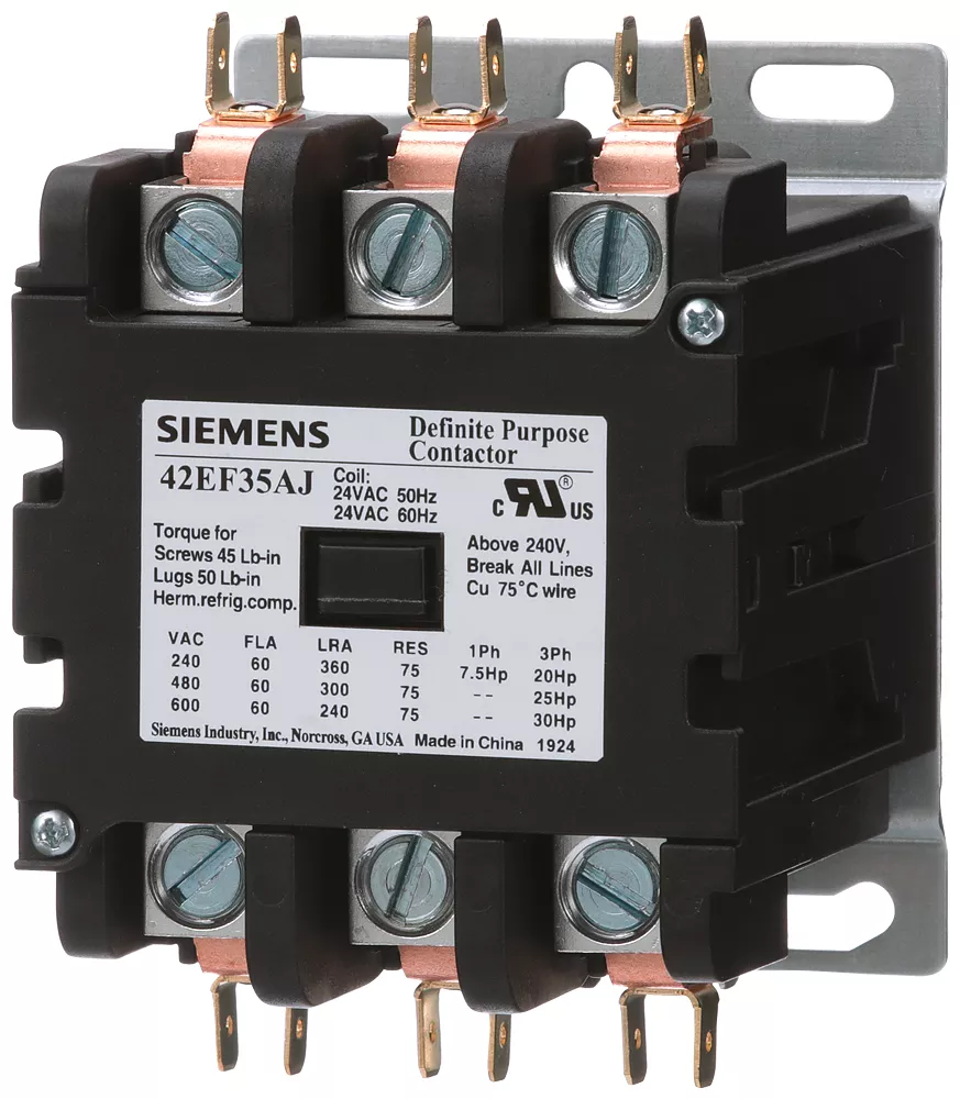 Siemens 42EF35AJ Contactor, 42DP,60A,3P