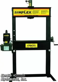 Simplex IS256 25 Ton H-Frame Press No Pump