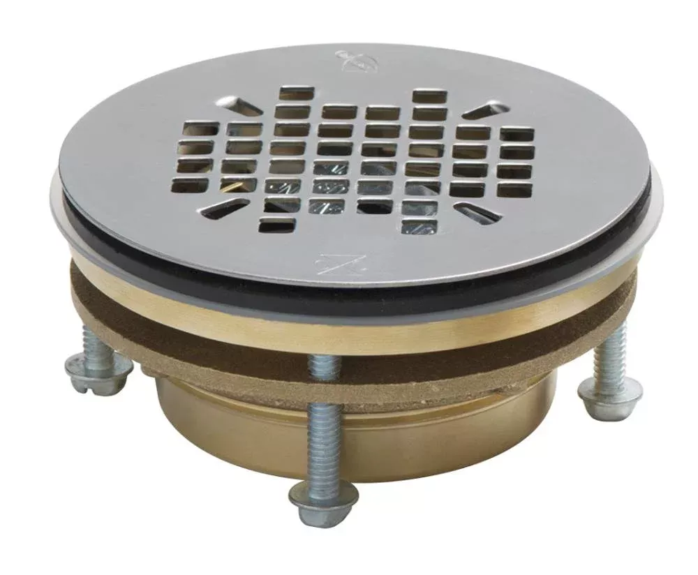 Sioux Chief 827-2J JackRabbit™ Shower Drain, No-Caulk Gasket
