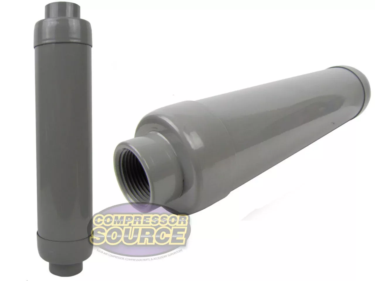 Solberg Air Compressor 1.5" Filter Silencer Muffler Quiet Intake Head