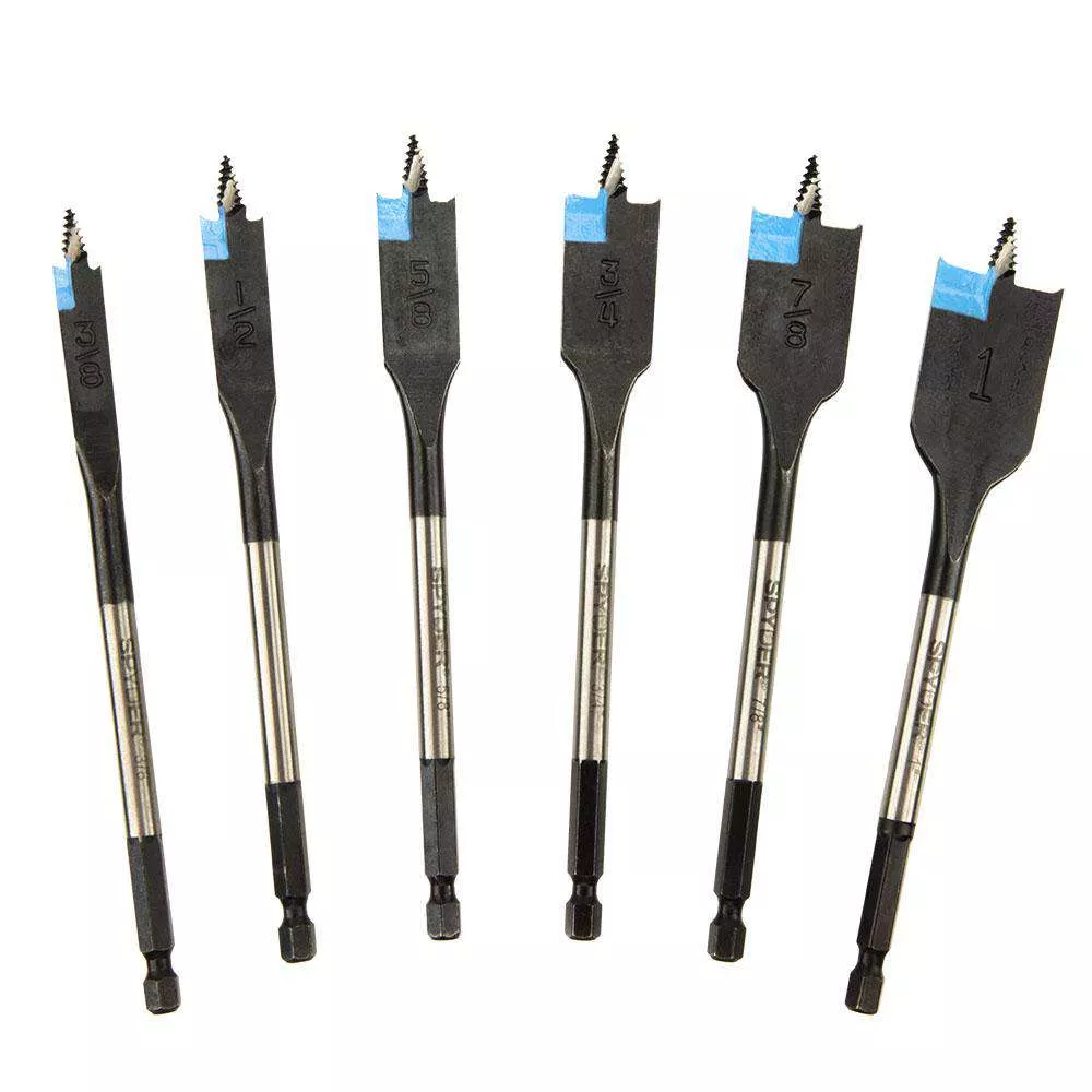 Spyder 11002 Stinger 6-PC SPADE BIT SET