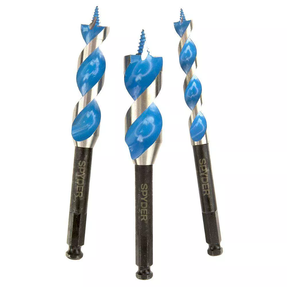 Spyder 12001 Stinger 3-PC 6-IN AUGER BIT SET