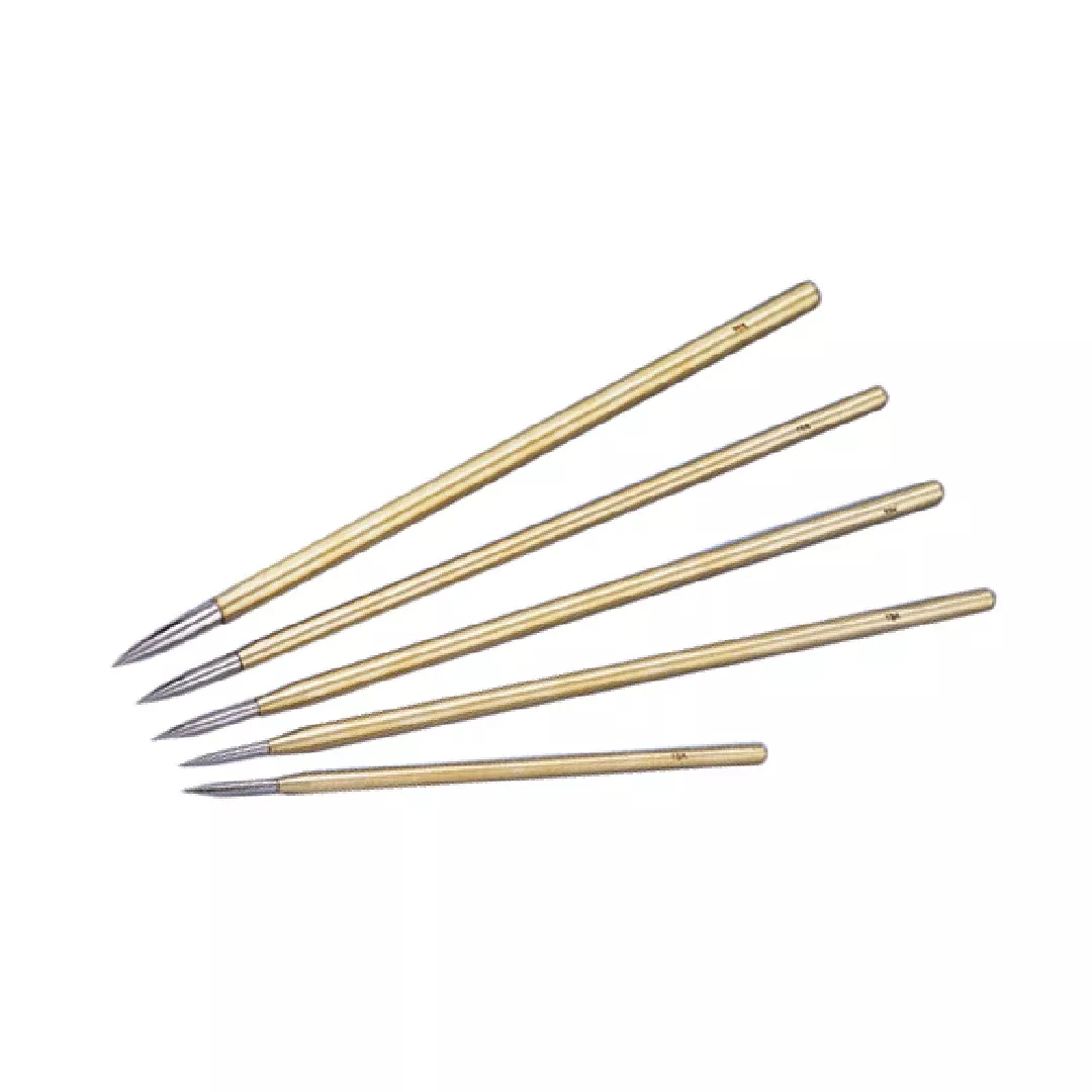 Steel Burnisher with Brass Handle