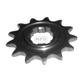 Suzuki ATV 13 tooth front sprocket. Fits 86-89 LT500R