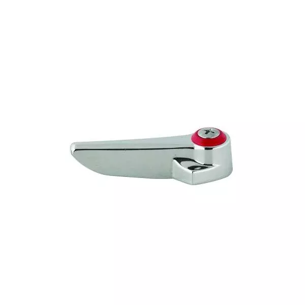 T&S Brass 001637-45 Lever Handle, Red Index (Hot) & Screw